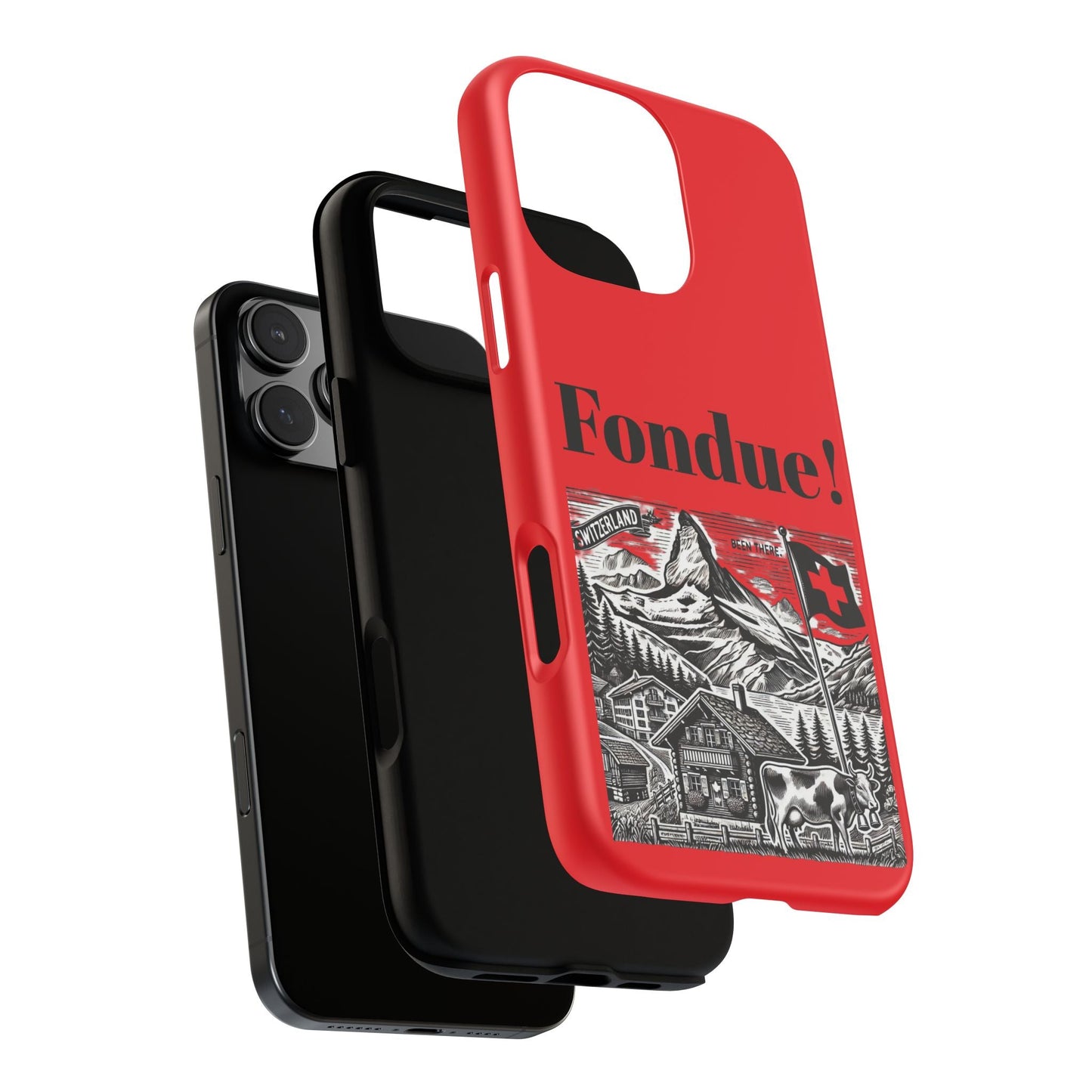 Switzerland - Fondue Phone Case - Tough & Stylish Protective Cover - BELMA