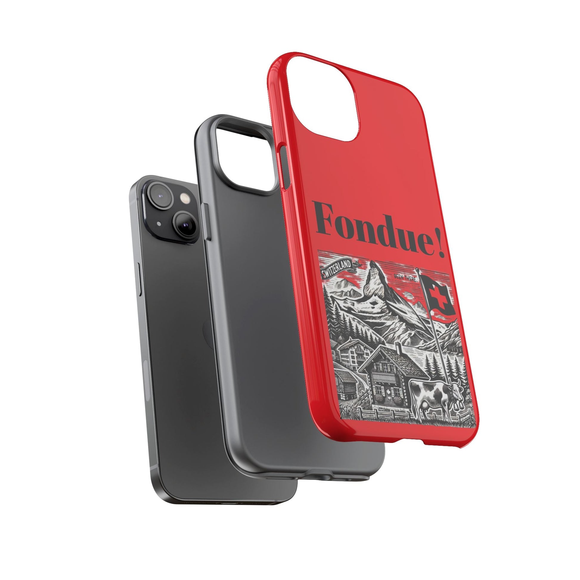 Switzerland - Fondue Phone Case - Tough & Stylish Protective Cover - BELMA