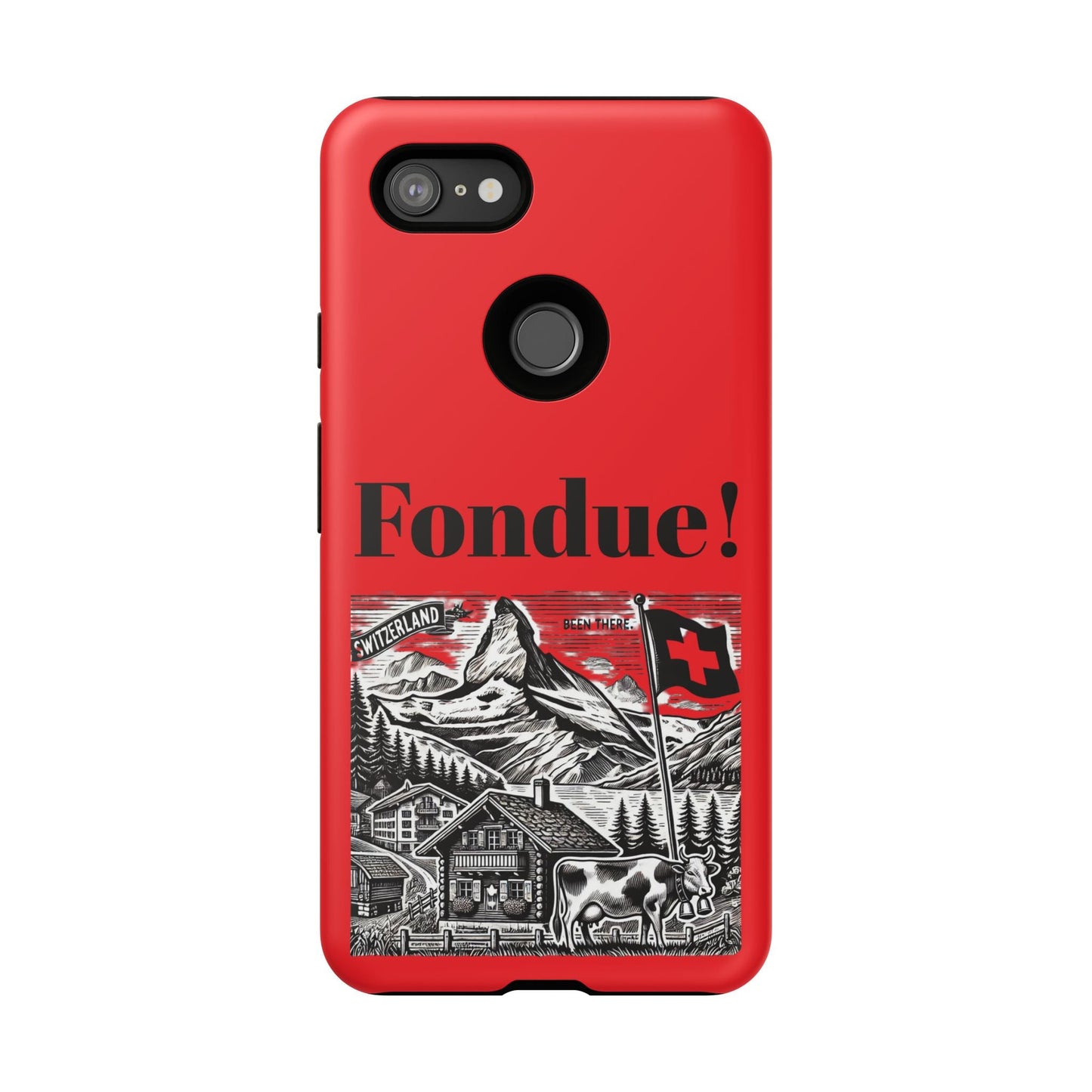 Switzerland - Fondue Phone Case - Tough & Stylish Protective Cover - BELMA