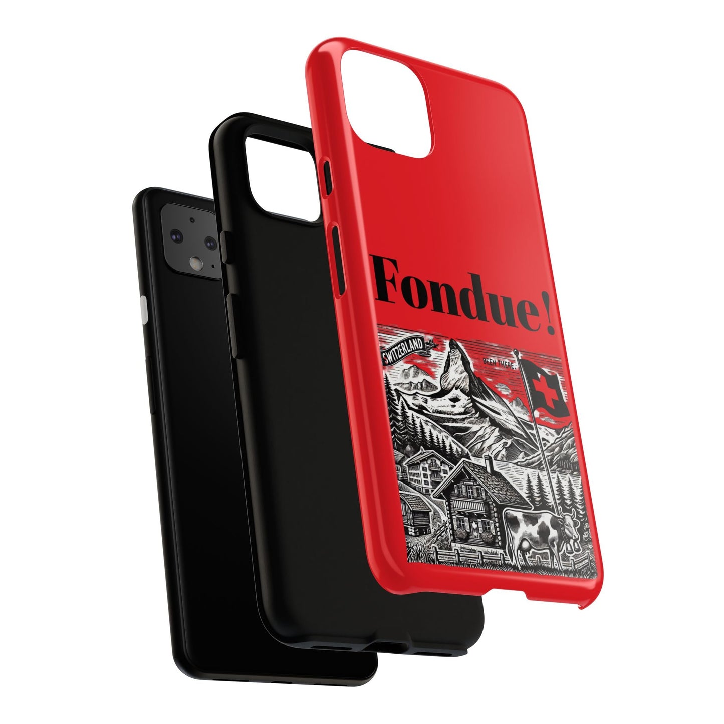Switzerland - Fondue Phone Case - Tough & Stylish Protective Cover - BELMA
