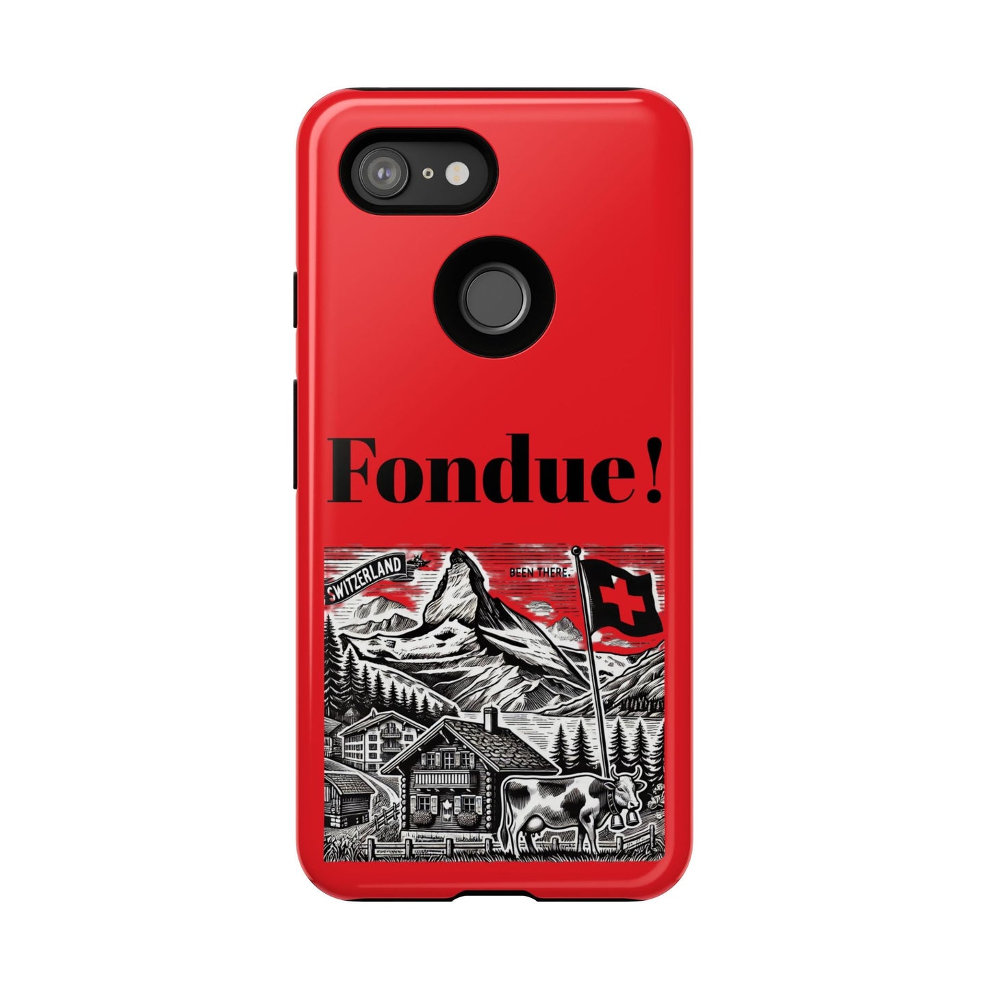 Switzerland - Fondue Phone Case - Tough & Stylish Protective Cover - BELMA