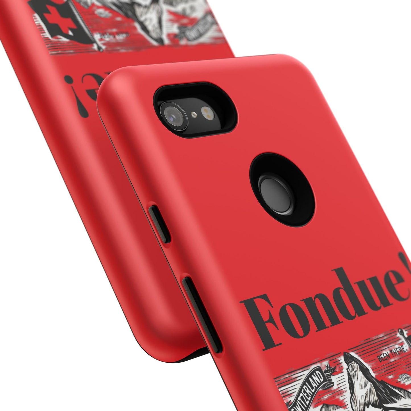 Switzerland - Fondue Phone Case - Tough & Stylish Protective Cover - BELMA