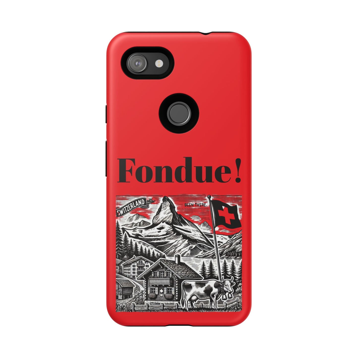 Switzerland - Fondue Phone Case - Tough & Stylish Protective Cover - BELMA