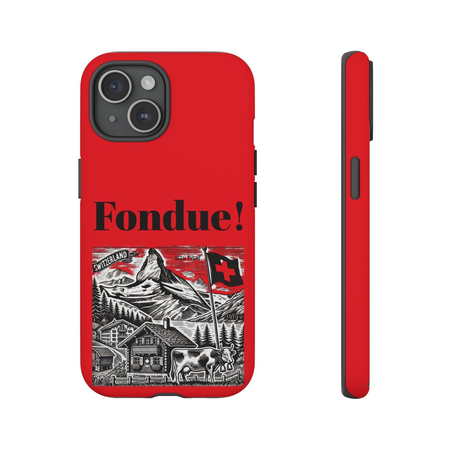 Switzerland - Fondue Phone Case - Tough & Stylish Protective Cover - BELMA
