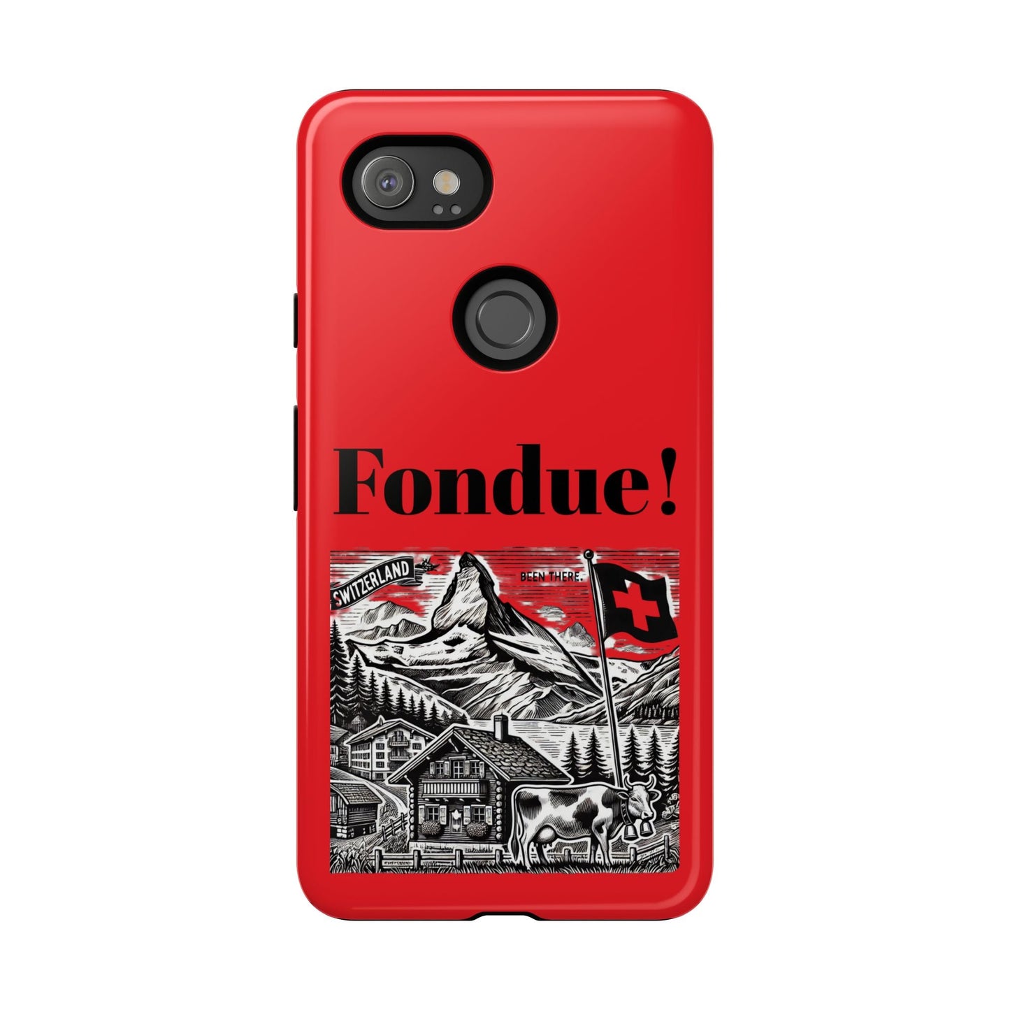 Switzerland - Fondue Phone Case - Tough & Stylish Protective Cover - BELMA